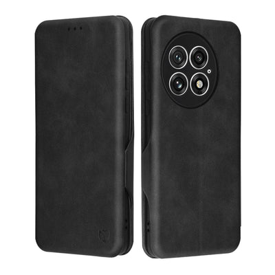 Husa pentru OnePlus 13, Techsuit Safe Wallet Plus, negru