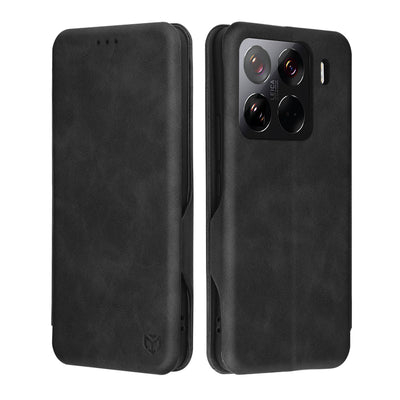 Husa pentru Xiaomi 15 Pro, Techsuit Safe Wallet Plus, negru
