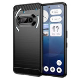 Husa pentru Nothing Phone (3a), Techsuit Carbon Silicone, albastru