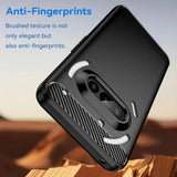 Husa pentru Nothing Phone (3a), Techsuit Carbon Silicone, albastru