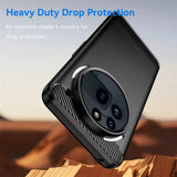 Husa pentru Nothing Phone (3a) Pro, Techsuit Carbon Silicone, albastru