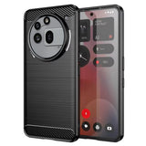 Husa pentru Nothing Phone (3a) Pro, Techsuit Carbon Silicone, albastru