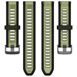 Curea pentru Garmin vivoactive 3, Techsuit Watchband 20mm (W053), kaki