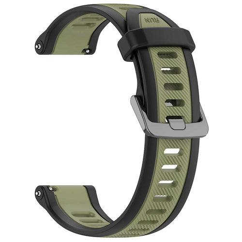 Curea pentru Garmin vivoactive 3, Techsuit Watchband 20mm (W053), kaki