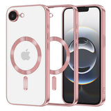 Husa pentru iPhone 16e, Techsuit Lux Crystal MagSafe, argintiu