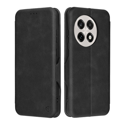 Husa pentru OnePlus 13R, Techsuit Safe Wallet Plus, negru