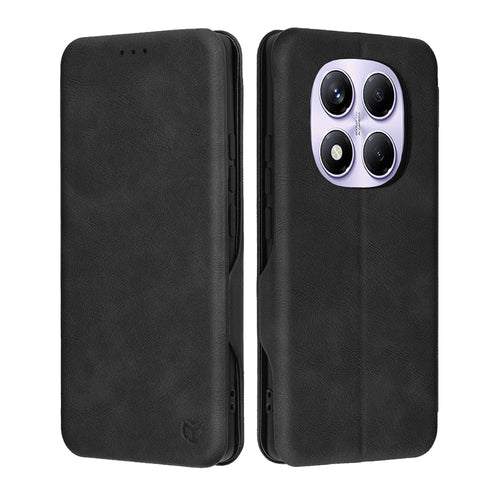 Husa pentru Xiaomi Redmi Note 14 Pro 4G, Techsuit Safe Wallet Plus, negru