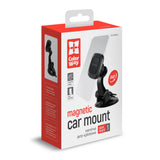 Suport auto ColorWay (CW-CHM06-GR), Magnetic, pentru Bord, 360A°, Sigur Prindere, Adhesive Ventuza, Universal, negru