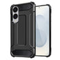 Husa pentru Samsung Galaxy S25 Edge, Techsuit Hybrid Armor, negru