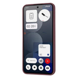 Husa pentru Nothing Phone (3a) Pro, Techsuit SoftFlex, bordo