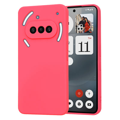 Husa pentru Nothing Phone (3a), Techsuit SoftFlex, fucsia