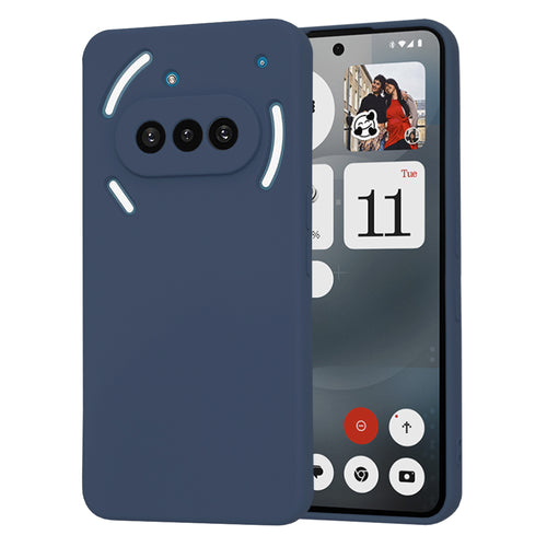 Husa pentru Nothing Phone (3a), Techsuit SoftFlex, bleumarin