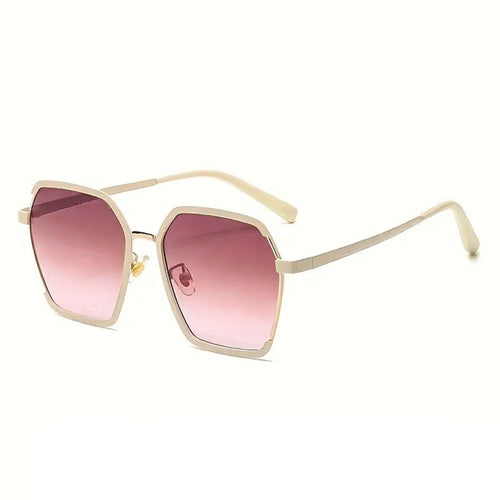 Ochelari de soare Techsuit Sunglasses Polarised PC (191), polarizati, UV400, bej / portocaliu