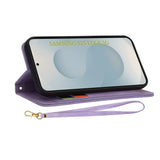 Husa pentru Samsung Galaxy S25 Edge, Techsuit FlipCraft, mov