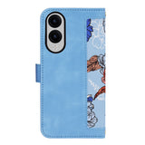 Husa pentru Samsung Galaxy S25 Edge, Techsuit FlipCraft, bleu