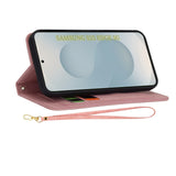 Husa pentru Samsung Galaxy S25 Edge, Techsuit FlipCraft, roz