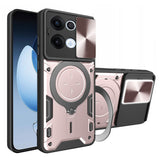 Husa pentru OPPO Reno13, Techsuit CamGuard Pro, roz auriu