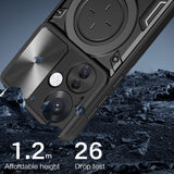 Husa pentru OPPO Reno13 Pro, Techsuit CamGuard Pro, albastru