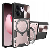 Husa pentru OPPO Reno13 F 4G, Techsuit CamGuard Pro, roz auriu