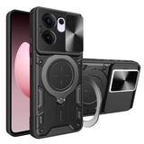 Husa pentru OPPO Reno13 F 4G, Techsuit CamGuard Pro, albastru