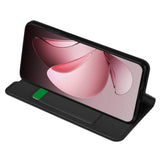 Husa pentru OPPO Reno13 Pro, Techsuit Magskin Book, negru
