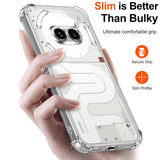Husa pentru Nothing Phone (3a) Pro, Techsuit Shockproof Clear Silicone, transparenta