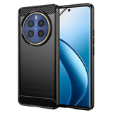 Husa pentru Realme 12 Pro, Techsuit Carbon Silicone, albastru