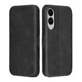 Husa pentru Samsung Galaxy S25 Edge, Techsuit Safe Wallet Plus, negru