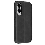 Husa pentru Samsung Galaxy S25 Edge, Techsuit Safe Wallet Plus, negru