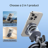 Suport bicicleta Baseus Bike Holder PrimeTrip Series (C40569001121-00), 2in1, Bike Mount, Ring Stand, Patented Snap-On, negru