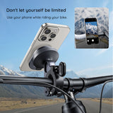 Suport bicicleta Baseus Bike Holder PrimeTrip Series (C40569001121-00), 2in1, Bike Mount, Ring Stand, Patented Snap-On, negru