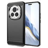 Husa pentru Honor Magic6 Pro, Techsuit Carbon Silicone, albastru