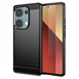 Husa pentru Xiaomi Redmi Note 13 Pro 4G, Techsuit Carbon Silicone, albastru