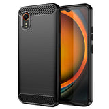 Husa pentru Samsung Galaxy Xcover7, Techsuit Carbon Silicone, albastru