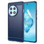 Husa pentru OnePlus 12R, Techsuit Carbon Silicone, albastru