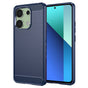 Husa pentru Xiaomi Redmi Note 13 4G, Techsuit Carbon Silicone, albastru