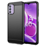 Husa pentru Nokia G42, Techsuit Carbon Silicone, albastru