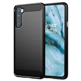 Husa pentru OnePlus Nord 5G, Techsuit Carbon Silicone, albastru