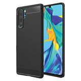 Husa pentru Huawei P30 Pro, Techsuit Carbon Silicone, albastru