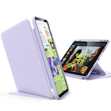 Husa tableta pentru iPad Air 13 (2024), ESR Flip Hybrid (cu Pencil Holder), mov