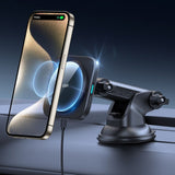 Suport auto ESR cu Wireless Charging Qi2 HaloLock, cu CryoBoost, MagSafe Compatible, 15W, pentru Bord, negru
