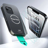 Folie de protectie pentru iPhone 16e, ESR Tempered Glass UltraFit Tray (2pack)