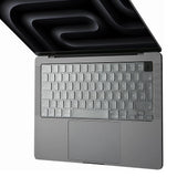Techsuit Premium Folie Tastatura PureTypeX (KC1), Ultra Thin, pentru MacBook Pro 14 (2021-2024)/ Air 13/15 (2022-2025), Clear