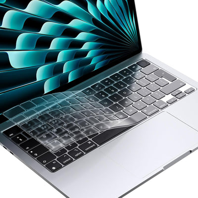 Techsuit Premium Folie Tastatura PureTypeX (KC1), Ultra Thin, pentru MacBook Pro 14 (2021-2024)/ Air 13/15 (2022-2025), Clear
