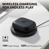Casti wireless Anker SoundCore AeroFit 2 (A3874G11), pentru Sport, cu Microphone, Bluetooth, Rezistent la apa, Hi-Res, negru