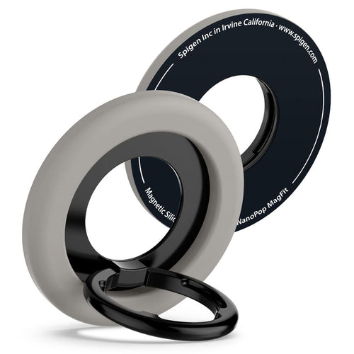 Suport inel Spigen Phone Ring Nano Pop MagSafe (AMP09032), gri