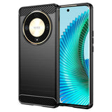 Husa pentru Honor Magic6 Lite, Techsuit Carbon Silicone, albastru