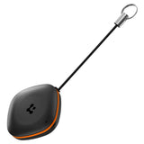 Dispozitiv anti-pierdere Spigen Bluetooth Tracker TagMe (AHP07580), pentru iPhone, Compatible cu Apple Find My, Anti-Loss, Integrat Strap si O-ring, negru