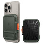 Portofel Spigen Suport card magnetic Lock Fit MagSafe (AFA08528), verde
