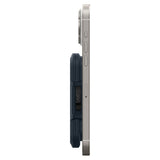 Portofel Spigen Suport card magnetic Lock Fit MagSafe (AFA08526), albastru